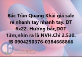 Bắc Trần Quang Khải giá sale rẻ nhanh tay nhanh tay.